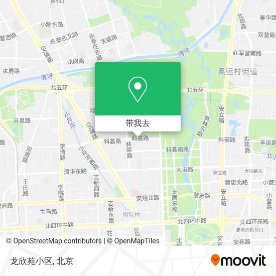 龙欣苑小区地图
