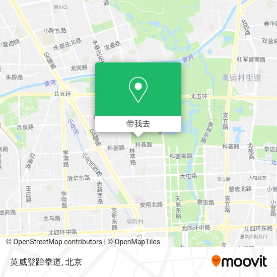 英威登跆拳道地图