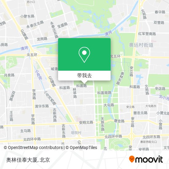 奥林佳泰大厦地图