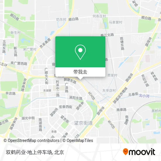 双鹤药业-地上停车场地图