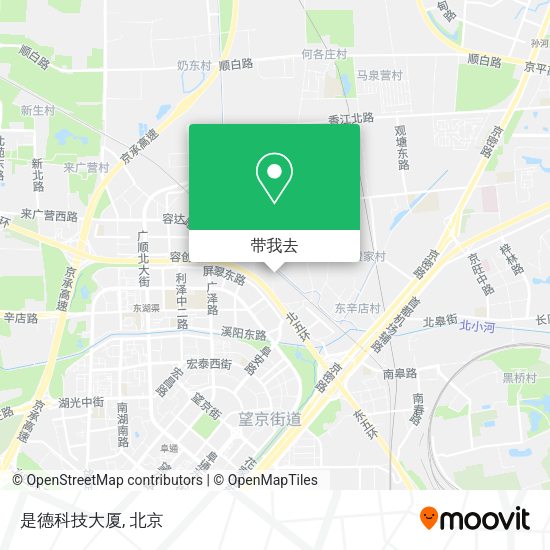 是德科技大厦地图