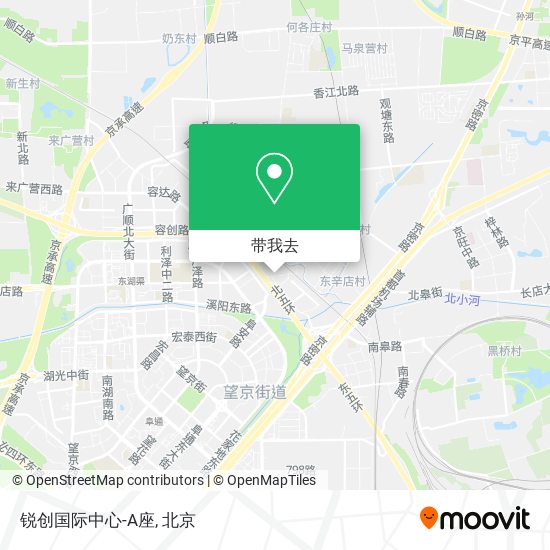 锐创国际中心-A座地图