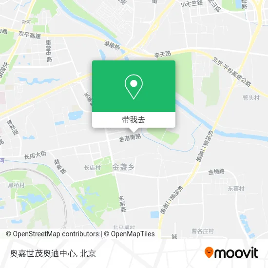 奥嘉世茂奥迪中心地图