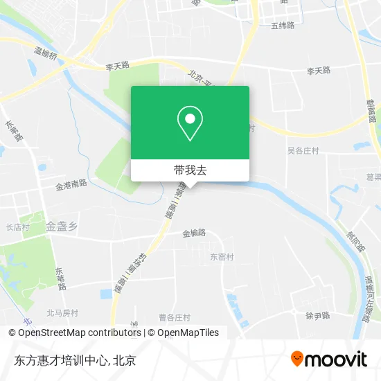 东方惠才培训中心地图