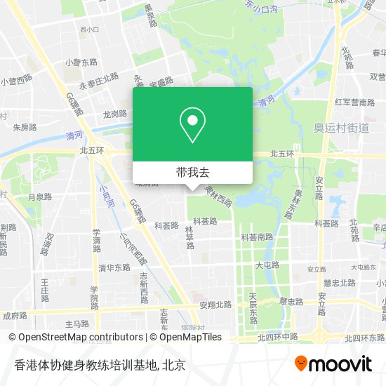 香港体协健身教练培训基地地图