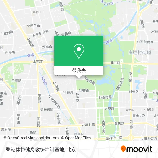 香港体协健身教练培训基地地图