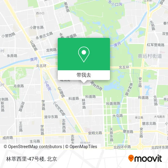 林萃西里-47号楼地图