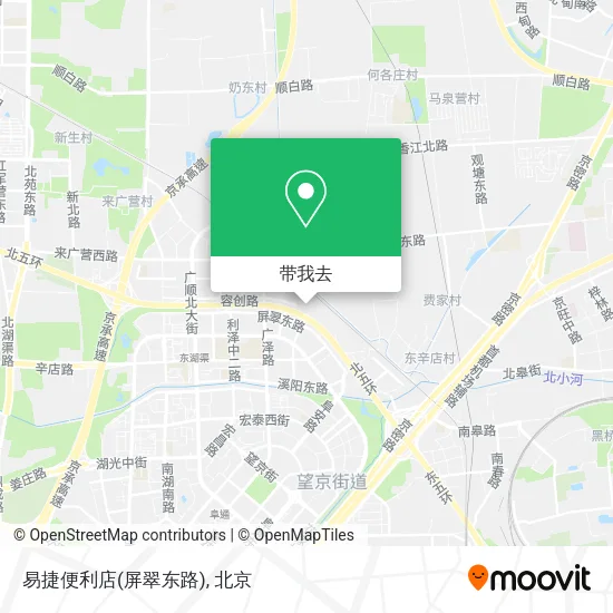 易捷便利店(屏翠东路)地图