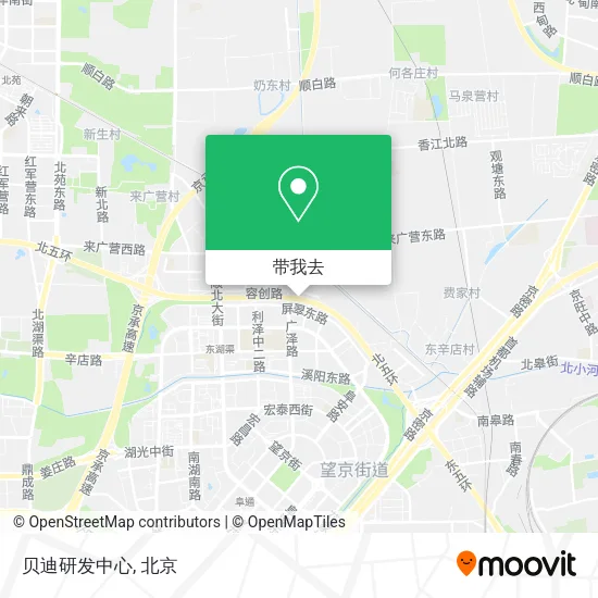 贝迪研发中心地图