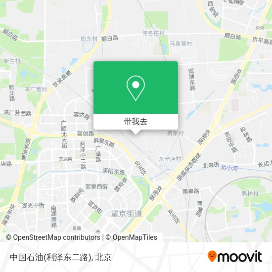 中国石油(利泽东二路)地图