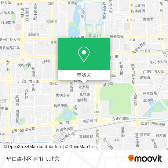 华仁路小区-南1门地图