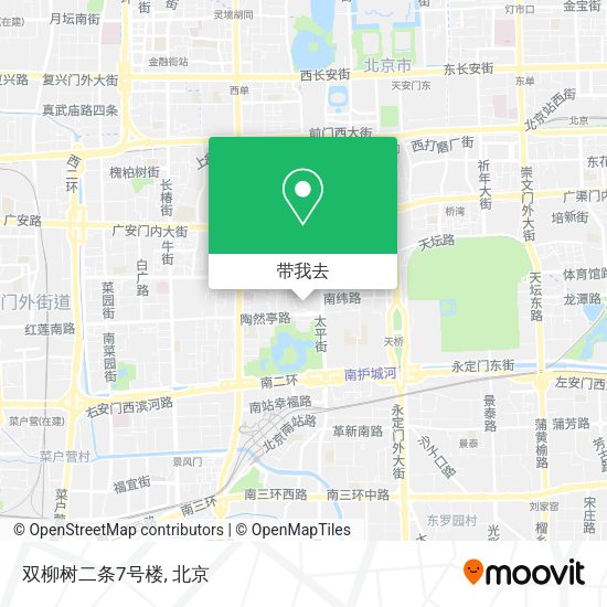 双柳树二条7号楼地图