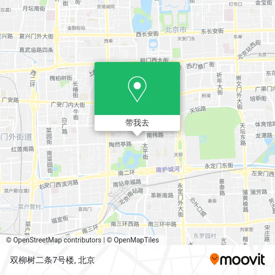 双柳树二条7号楼地图