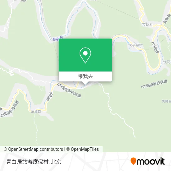青白居旅游度假村地图