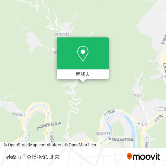 妙峰山香会博物馆地图
