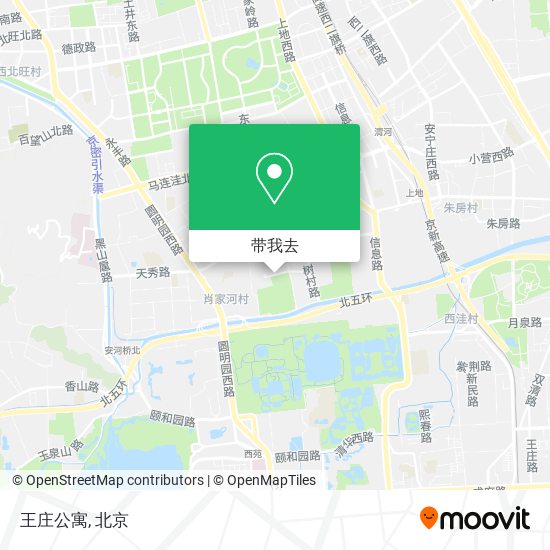 王庄公寓地图