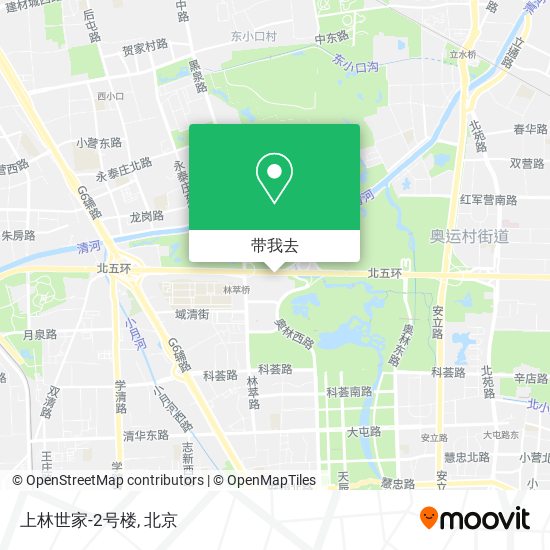 上林世家-2号楼地图