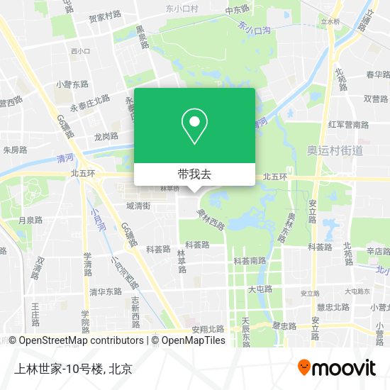 上林世家-10号楼地图