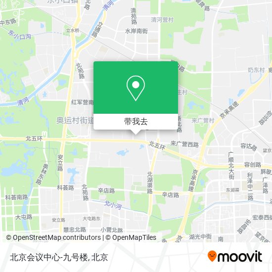 北京会议中心-九号楼地图