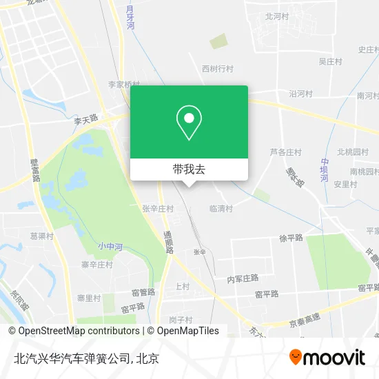北汽兴华汽车弹簧公司地图