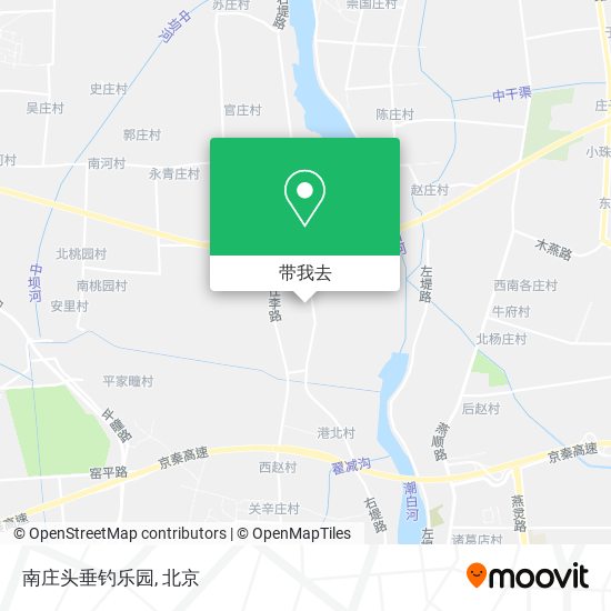 南庄头垂钓乐园地图