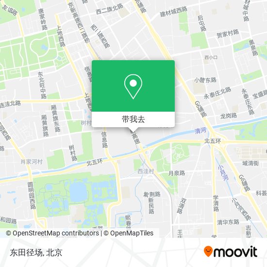 东田径场地图