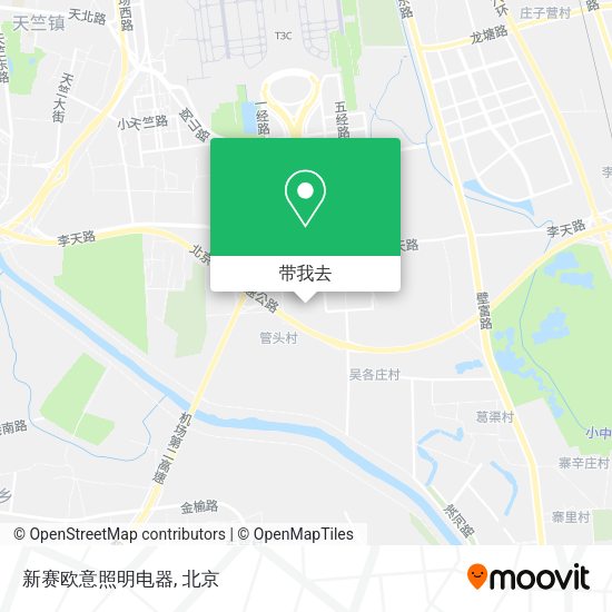 新赛欧意照明电器地图