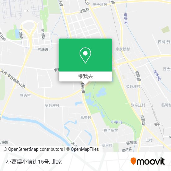 小葛渠小前街15号地图