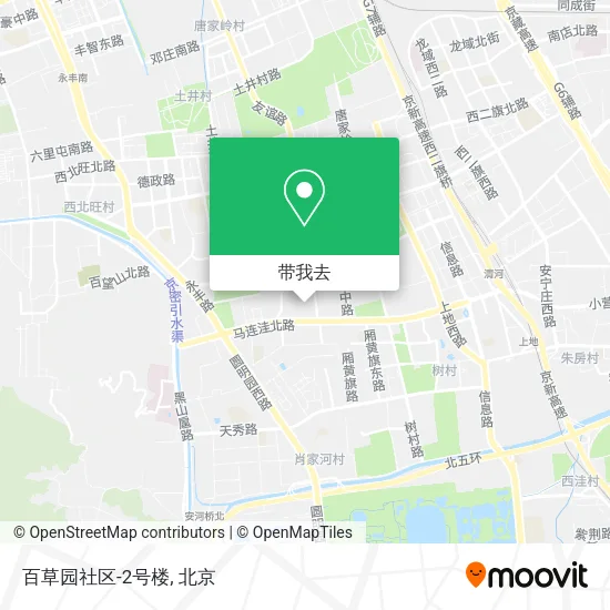 百草园社区-2号楼地图