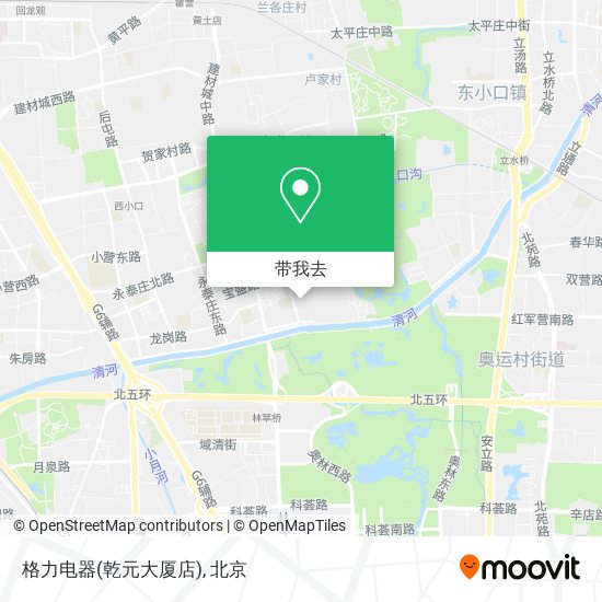 格力电器(乾元大厦店)地图