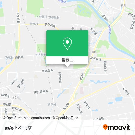丽苑小区地图