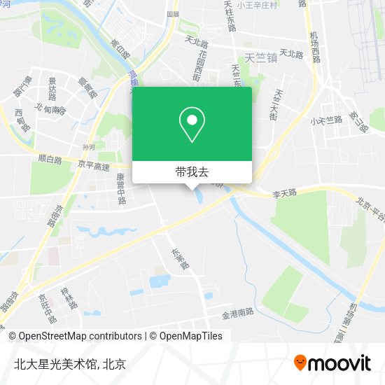 北大星光美术馆地图
