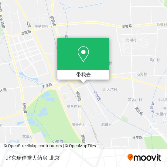 北京瑞佳堂大药房地图