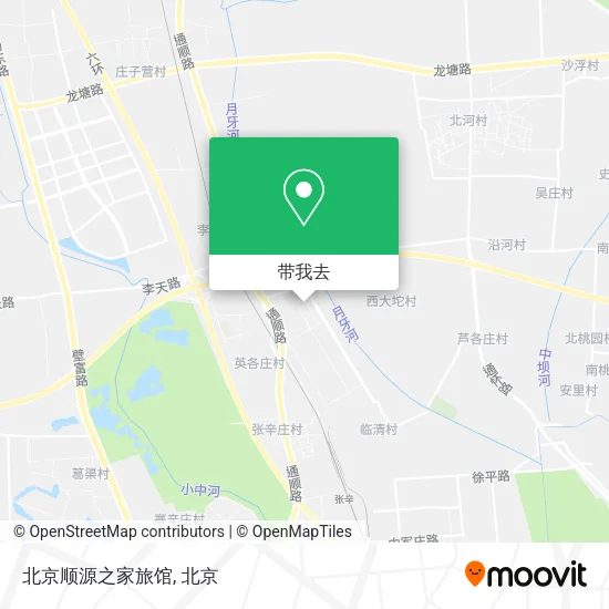 北京顺源之家旅馆地图