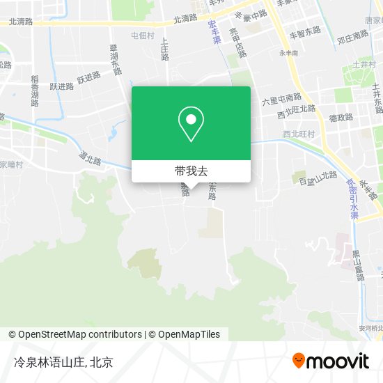 冷泉林语山庄地图