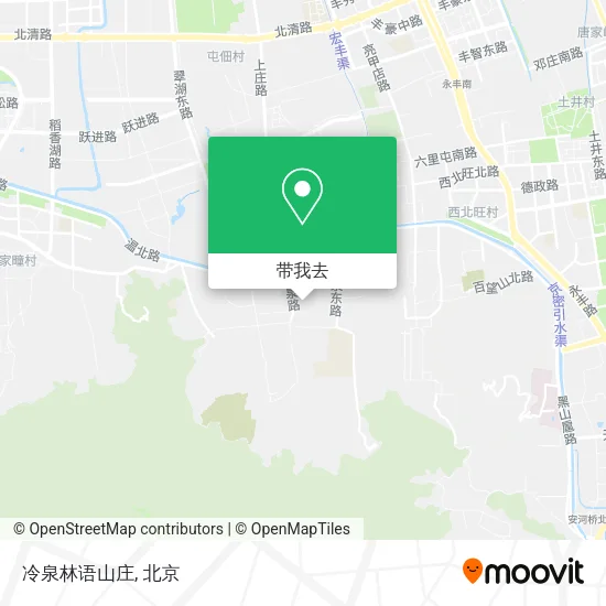 冷泉林语山庄地图