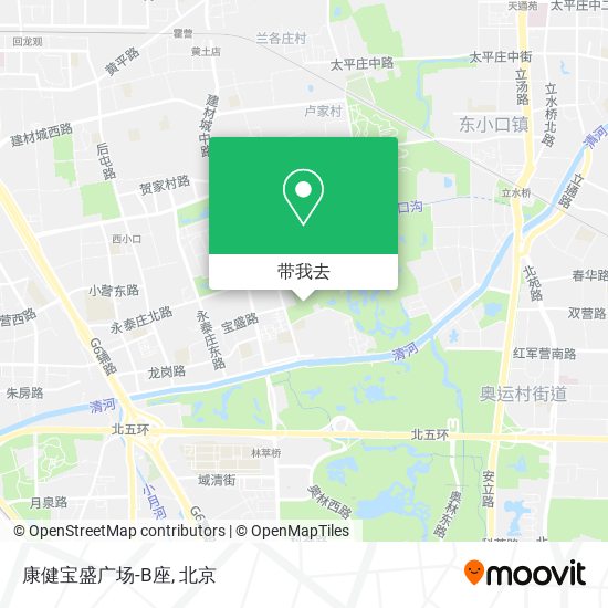 康健宝盛广场-B座地图