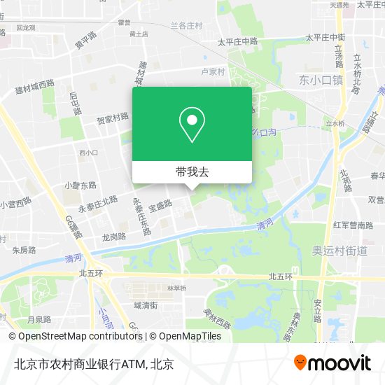 北京市农村商业银行ATM地图