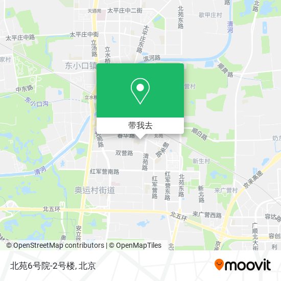 北苑6号院-2号楼地图