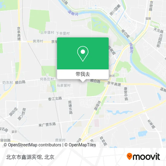 北京市鑫源宾馆地图