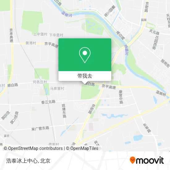 浩泰冰上中心地图