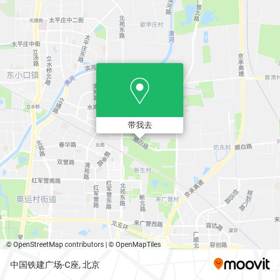 中国铁建广场-C座地图