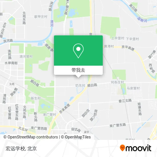 宏远学校地图