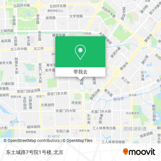 东土城路7号院1号楼地图