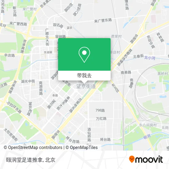 颐润堂足道推拿地图