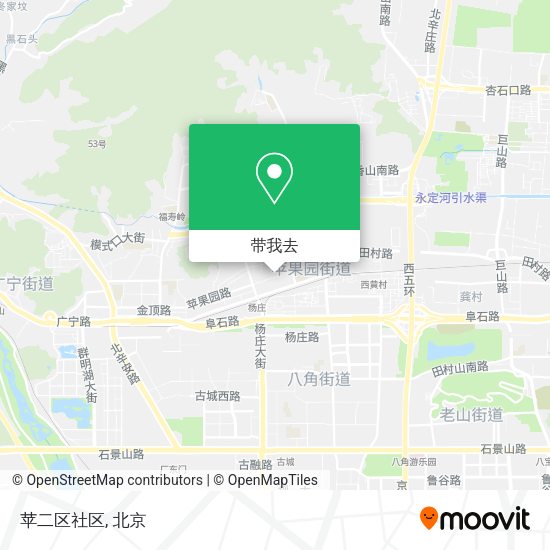 苹二区社区地图