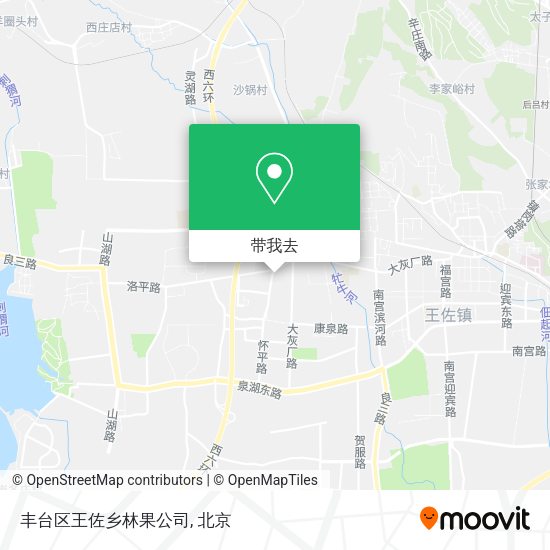 丰台区王佐乡林果公司地图