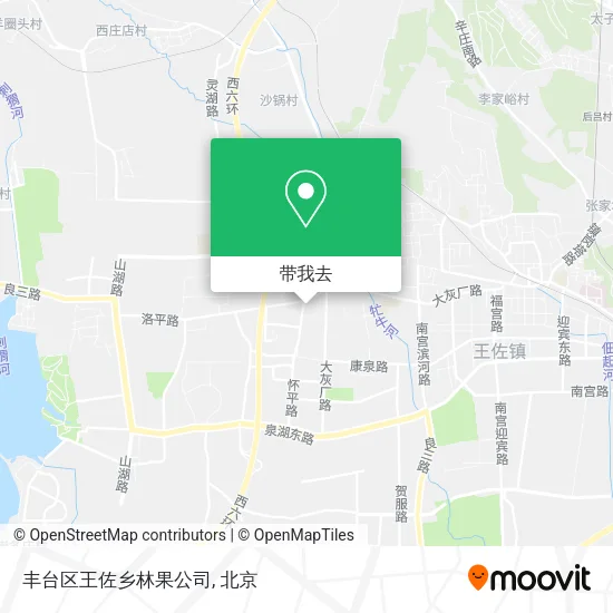丰台区王佐乡林果公司地图