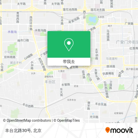 丰台北路30号地图