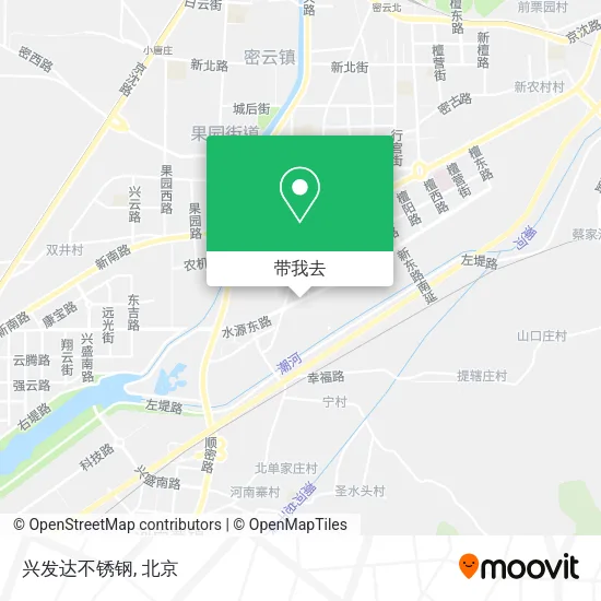 兴发达不锈钢地图